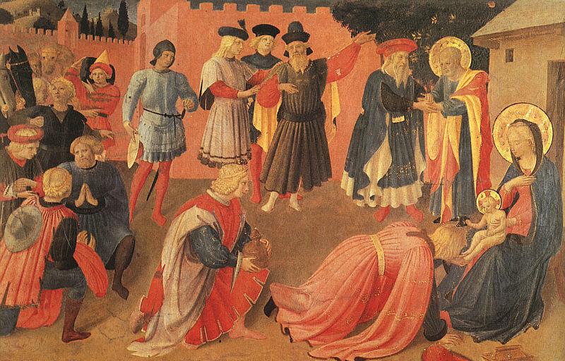 Fra Angelico Adoration of the Magi France oil painting art